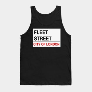 Fleet Street - Sweeney Todd London Tank Top